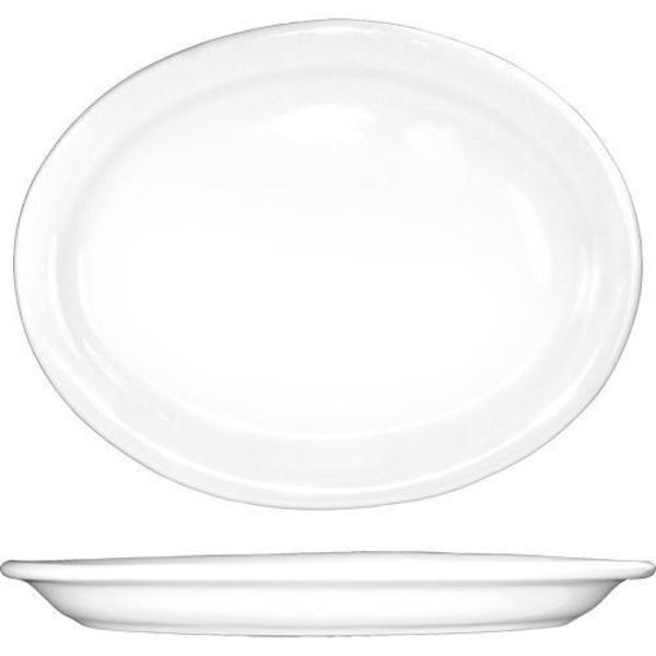 International Tableware 13 1/4 in x 10 in Brighton™ Porcelain Platter, PK12 BR-14